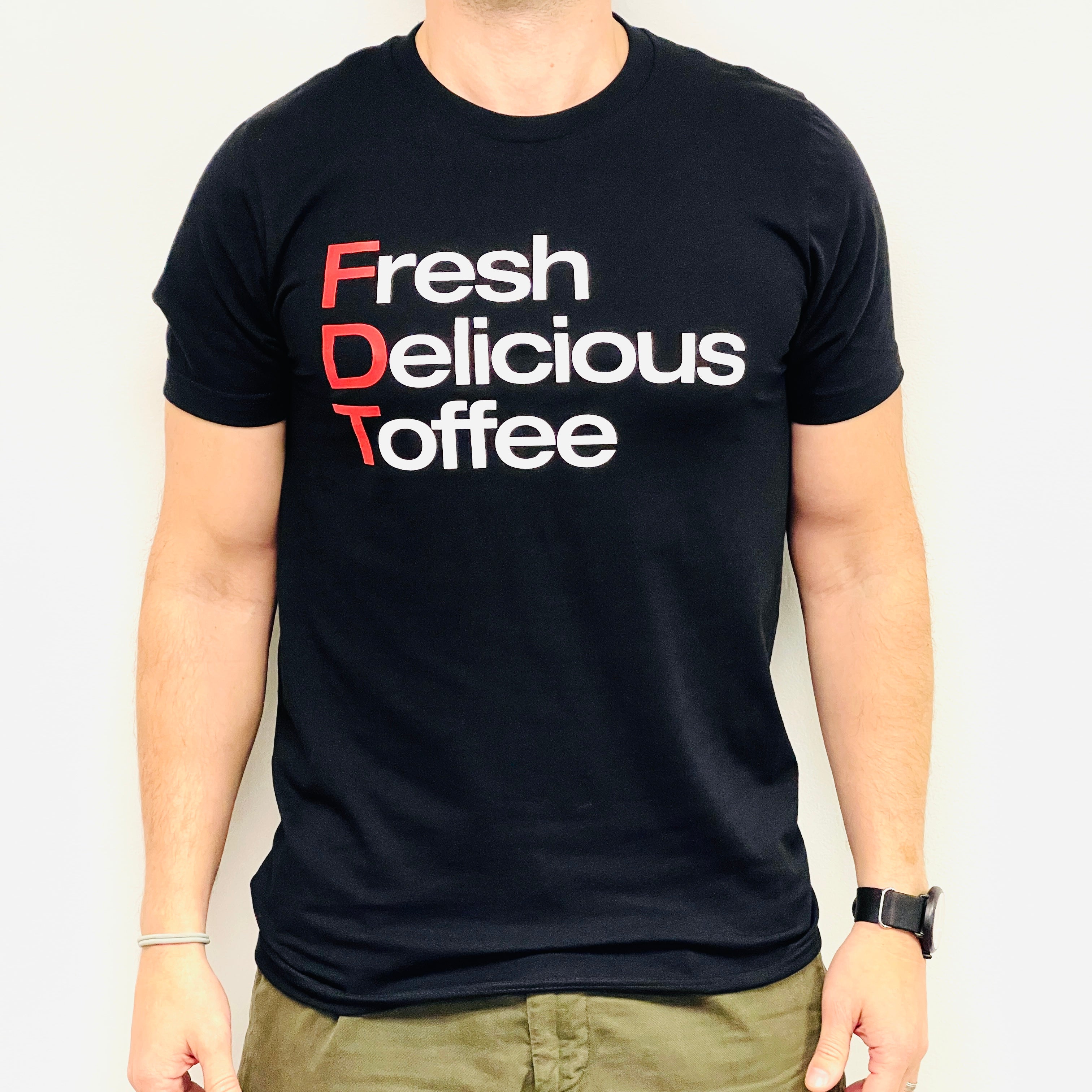 FDT Short Sleeve T-Shirt – Dave's Sweet Tooth Toffee