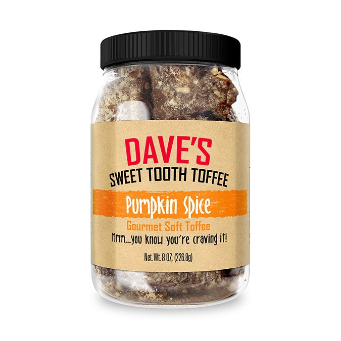 Pumpkin Spice Toffee Best Toffee | Dave's Sweet Tooth Toffee